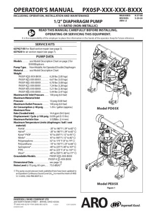 1/2'' Non-Metallic Diaphragm Pump