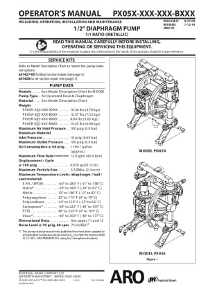 1/2'' Metallic Diaphragm Pump