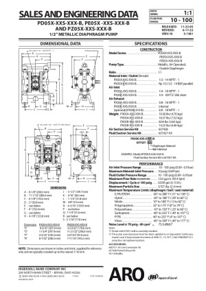 1/2'' Metallic Diaphragm Pump