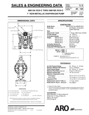 1'' Pro Series Non-Metallic Diaphragm Pump