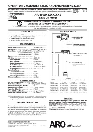 AF0409AX3 9:1 Oil Pump