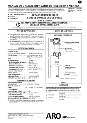 2-кулькові поршневі насоси серії AF0409A