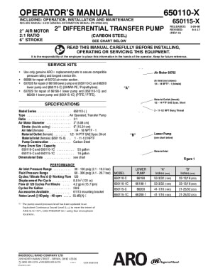 650110-C 2-Ball Piston Pump & Packages