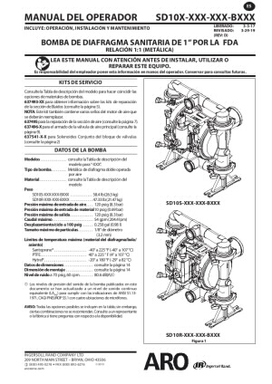 ARO FDA Stainless Steel Diaphragm Pump