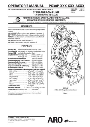 3'' EXP Non-Metallic Air Operated Diaphragm Pump