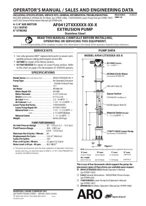 AF0412 Series Chop Check Piston Pumps