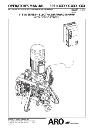 1″ EVO Series Metallic Electric Diaphragm Pump