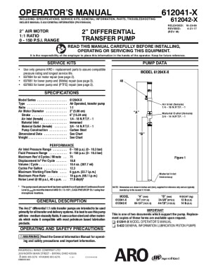 61204X-X 2-Ball Piston Pump & Packages