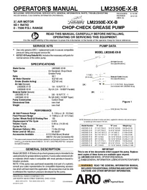 LM2350E-XX-B 3″ Grease Pumps & Packages